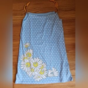 Girl Daisy Blue Sundress Size 8 NWOT